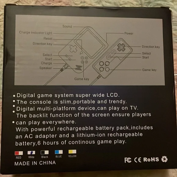 400 games in one handheld console etc - Picture 4 of 6